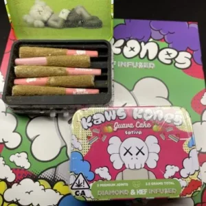 kaws moonrocks PRE ROLLS GUAVA CAKE