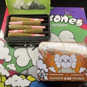 kaws moonrocks PREROLLS CHOCOLOPE
