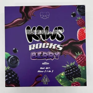 Kaws moonRocks Berry Edition