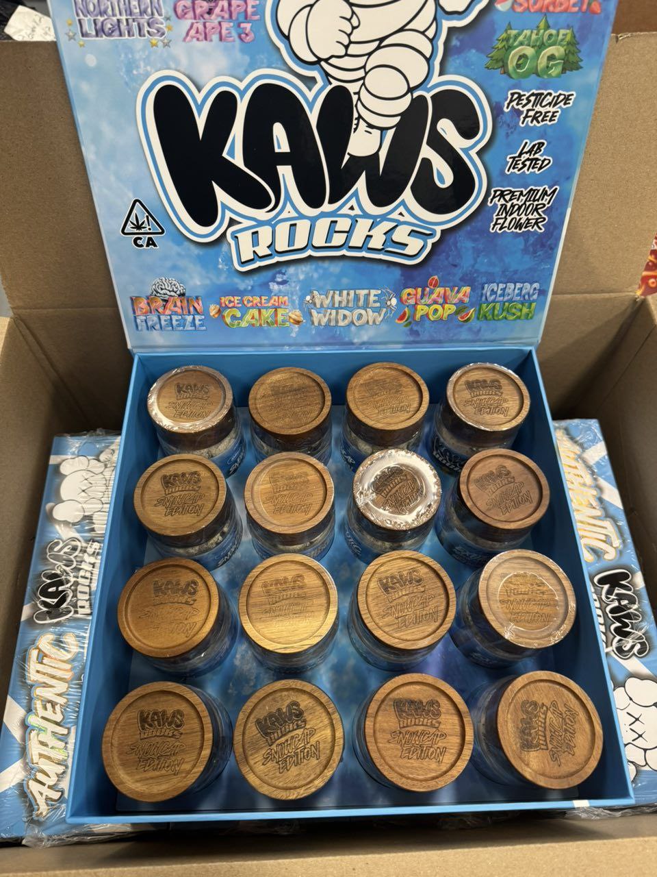 Kaws MoonRocks Snowcaps